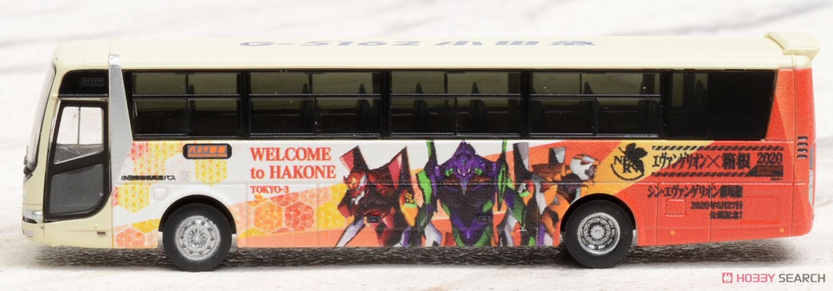 The Bus Collection Odakyu Hakone Highway Bus Evangelion Wrapping (2 Cars Set) (Model Train) Item picture8