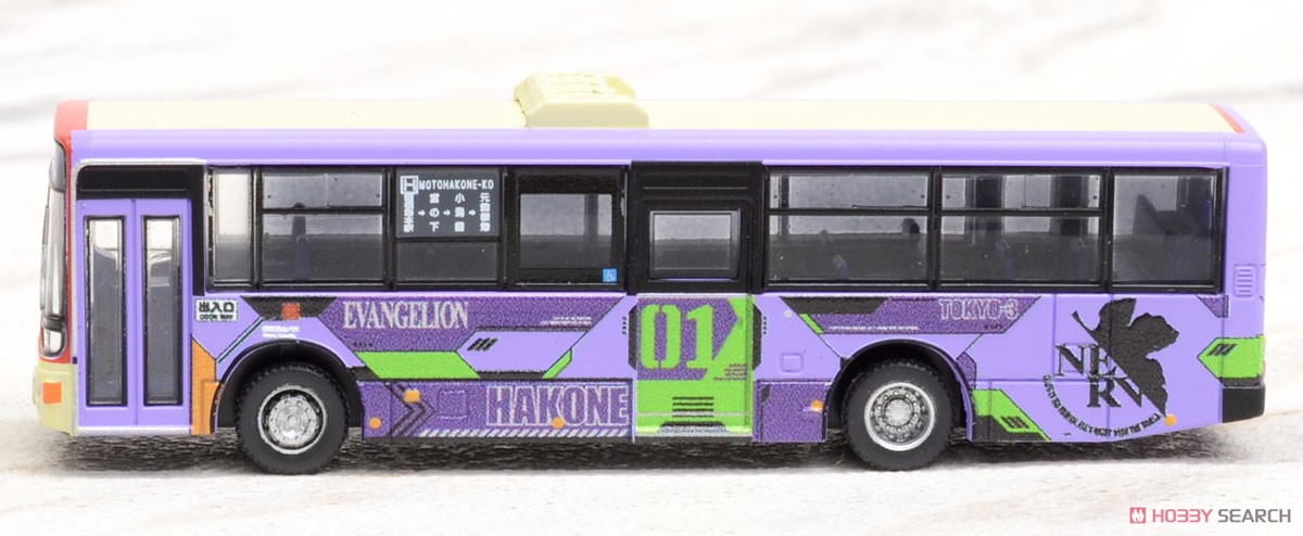 ザ・バスコレクション 箱根登山バス エヴァンゲリオンバス (5台セット) (鉄道模型) 商品画像4