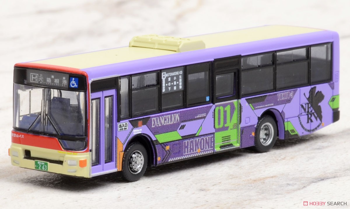 ザ・バスコレクション 箱根登山バス エヴァンゲリオンバス (5台セット) (鉄道模型) 商品画像5