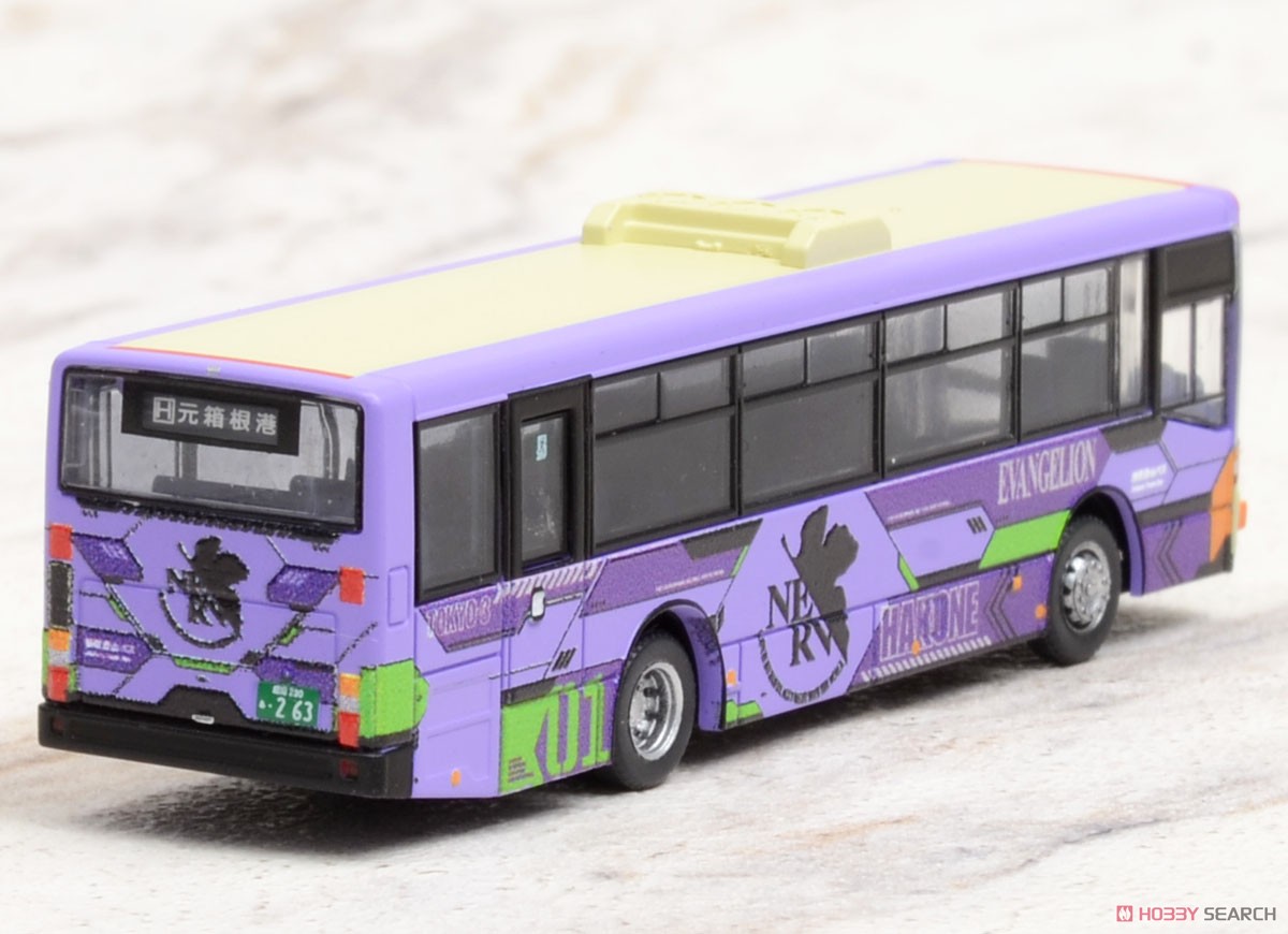 ザ・バスコレクション 箱根登山バス エヴァンゲリオンバス (5台セット) (鉄道模型) 商品画像6