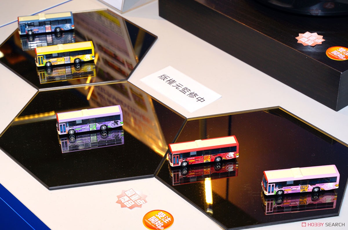 The Bus Collection Hakone Tozan Bus Evangelion Bus (5 Cars Set) (Model Train) Other picture4