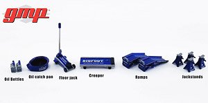 GMP Shop Tool Set #1 - Bigfoot #1 The Original Monster Truck Shop Tools (Diecast Car)