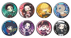 Demon Slayer: Kimetsu no Yaiba Cloth Can Badge Collection Vol.1 (Set of 8) (Anime Toy)