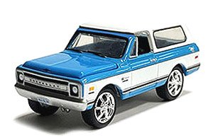 1970 シボレー ブレイザー ブルー (ミニカー)