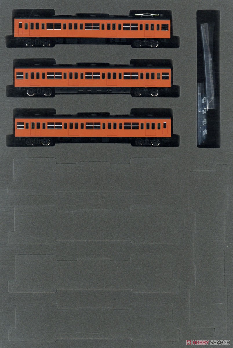 国鉄 103系 通勤電車 (初期型非冷房車・オレンジ) 基本セットA (基本・3両セット) (鉄道模型) 商品画像1