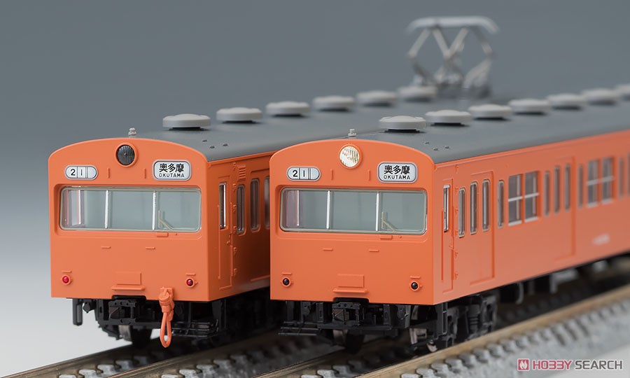 国鉄 103系 通勤電車 (初期型非冷房車・オレンジ) 基本セットA (基本・3両セット) (鉄道模型) 商品画像11