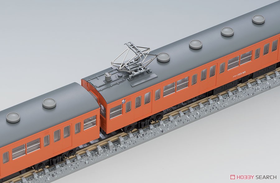 国鉄 103系 通勤電車 (初期型非冷房車・オレンジ) 基本セットA (基本・3両セット) (鉄道模型) 商品画像9