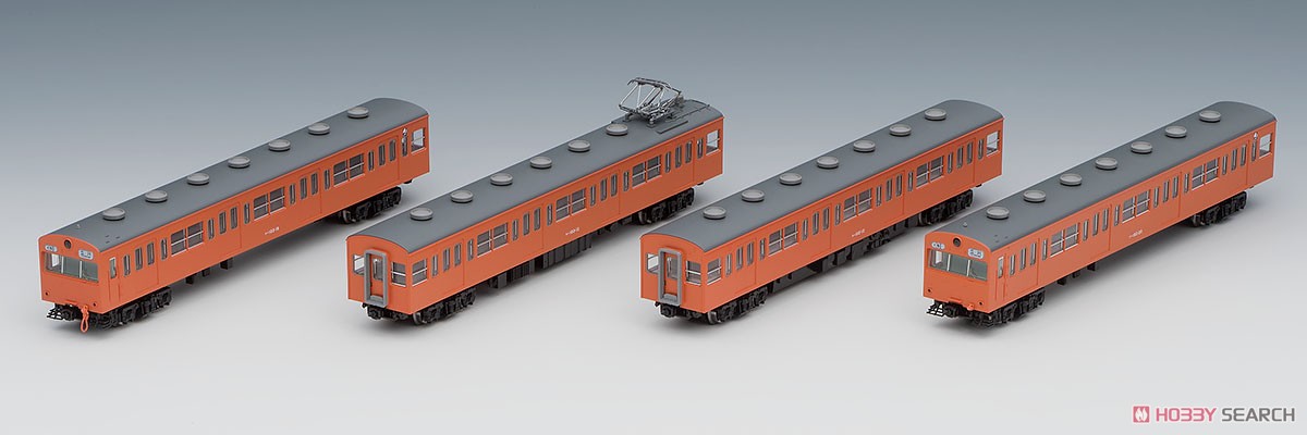 国鉄 103系 通勤電車 (初期型非冷房車・オレンジ) 基本セットB (基本・4両セット) (鉄道模型) 商品画像9