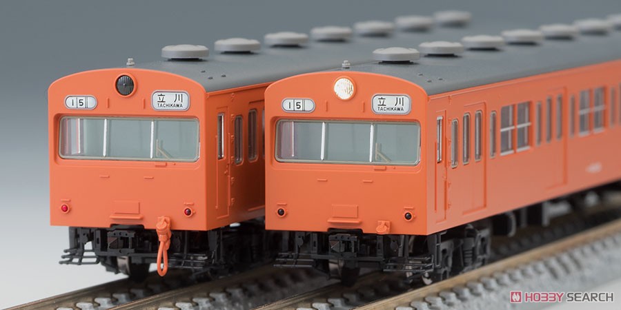 国鉄 103系 通勤電車 (初期型非冷房車・オレンジ) 基本セットB (基本・4両セット) (鉄道模型) 商品画像10