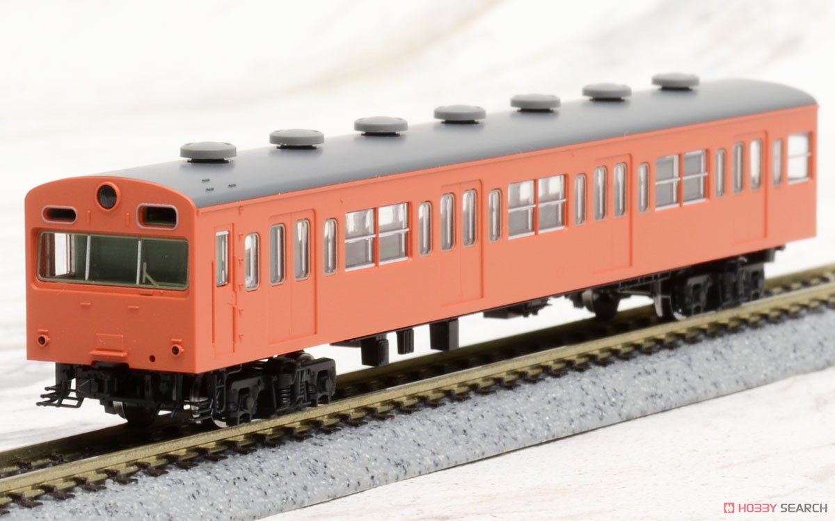 国鉄 103系 通勤電車 (初期型非冷房車・オレンジ) 基本セットB (基本・4両セット) (鉄道模型) 商品画像3