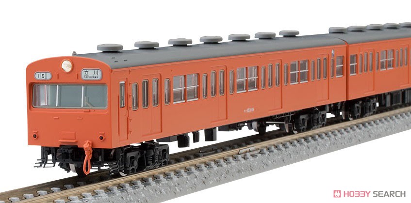 国鉄 103系 通勤電車 (初期型非冷房車・オレンジ) 基本セットB (基本・4両セット) (鉄道模型) 商品画像8