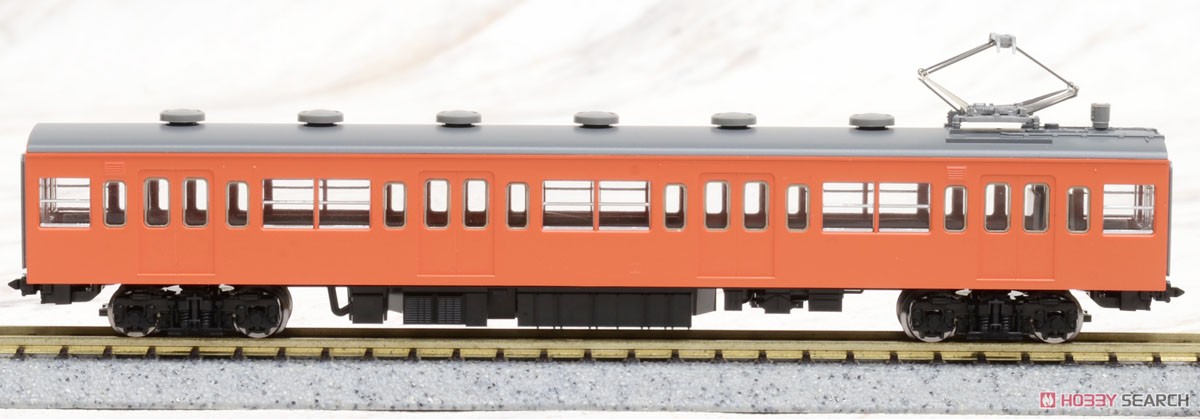 国鉄 103系 通勤電車 (初期型非冷房車・オレンジ) 増結セット (増結・2両セット) (鉄道模型) 商品画像1