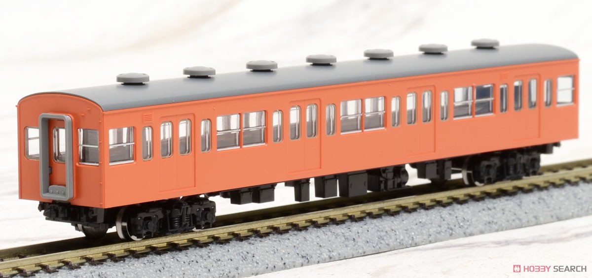 国鉄 103系 通勤電車 (初期型非冷房車・オレンジ) 増結セット (増結・2両セット) (鉄道模型) 商品画像5