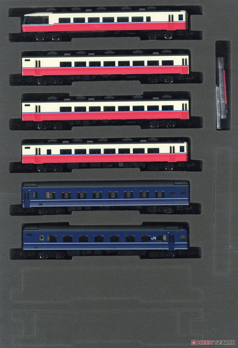 JR 14系客車 (リゾート白馬) セット (6両セット) (鉄道模型) 商品画像1
