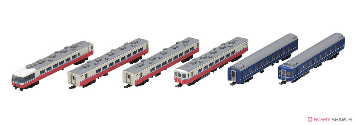 JR 14系客車 (リゾート白馬) セット (6両セット) (鉄道模型) 商品画像11