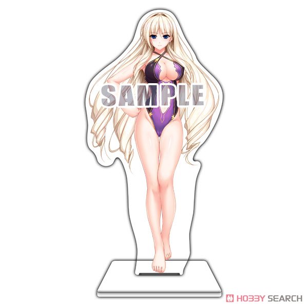 Unionism Quartet A3-Days Acrylic Big Figure Silveria Swimsuit Ver. (Anime Toy) 商品画像1