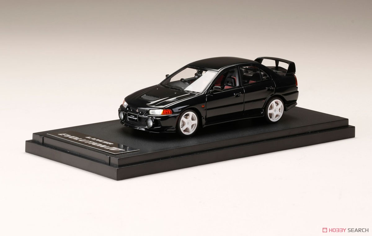 Mitsubishi Lancer GSR Evolution IV (CN9A) Custom Version Pyrenees Black (Diecast Car) Item picture1