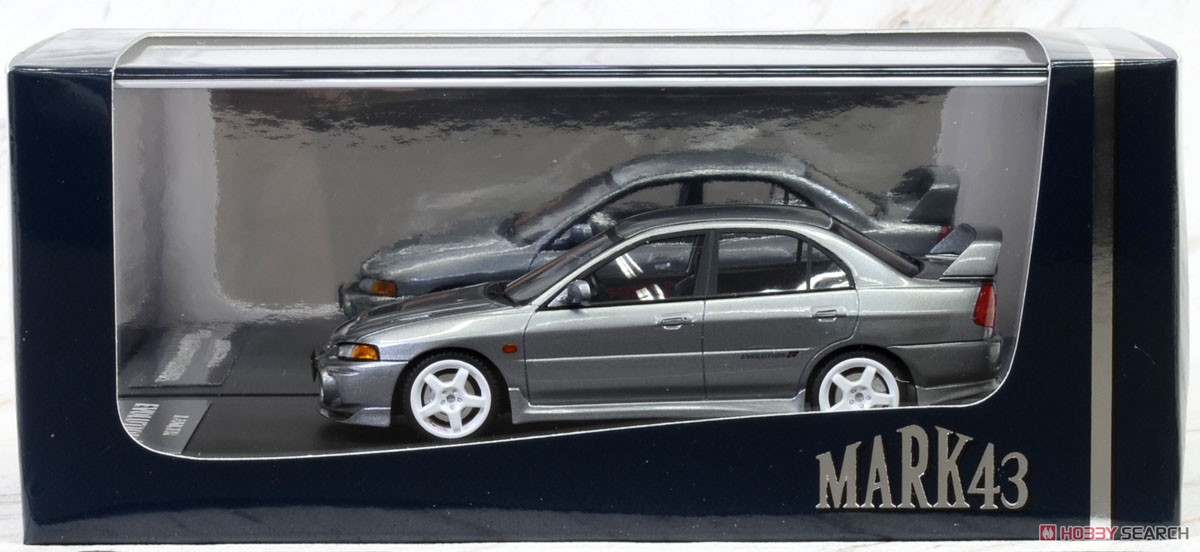 Mitsubishi Lancer GSR Evolution IV (CN9A) Custom Version Steal Silver (Diecast Car) Package1