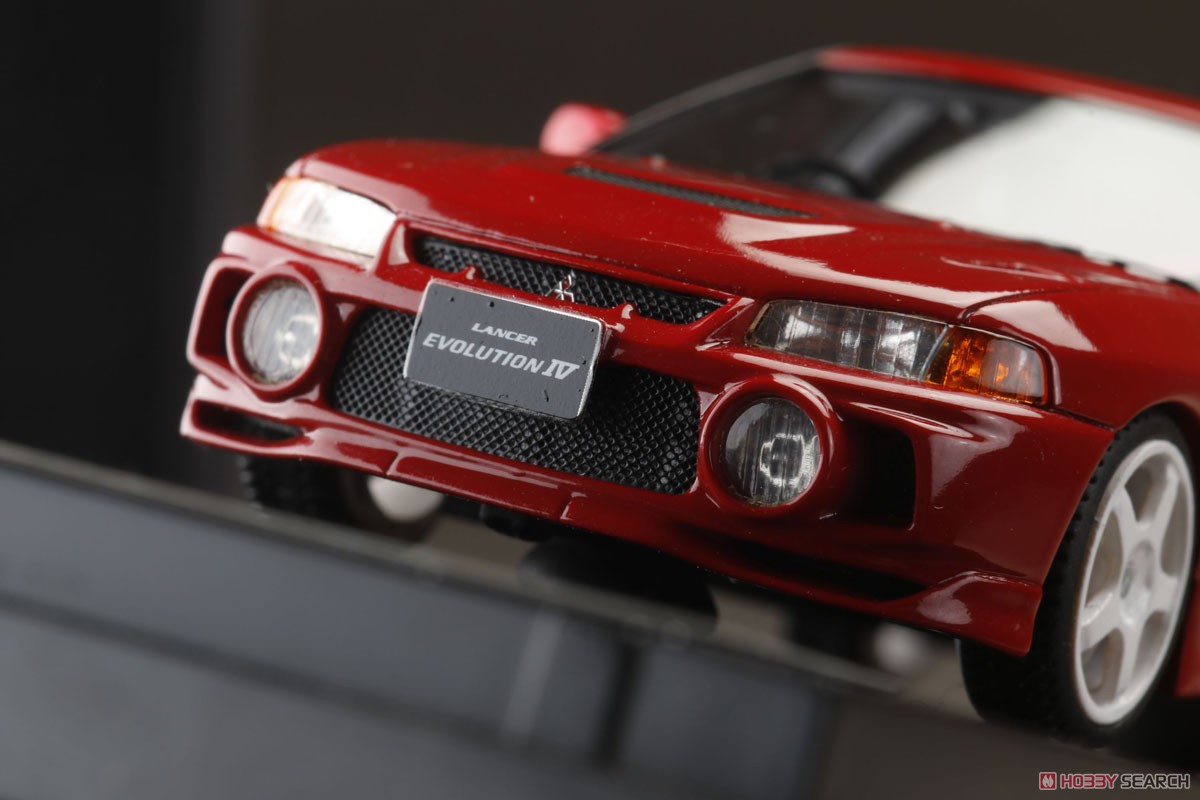 Mitsubishi Lancer GSR Evolution IV (CN9A) Custom Version Palmer Red (Diecast Car) Item picture4