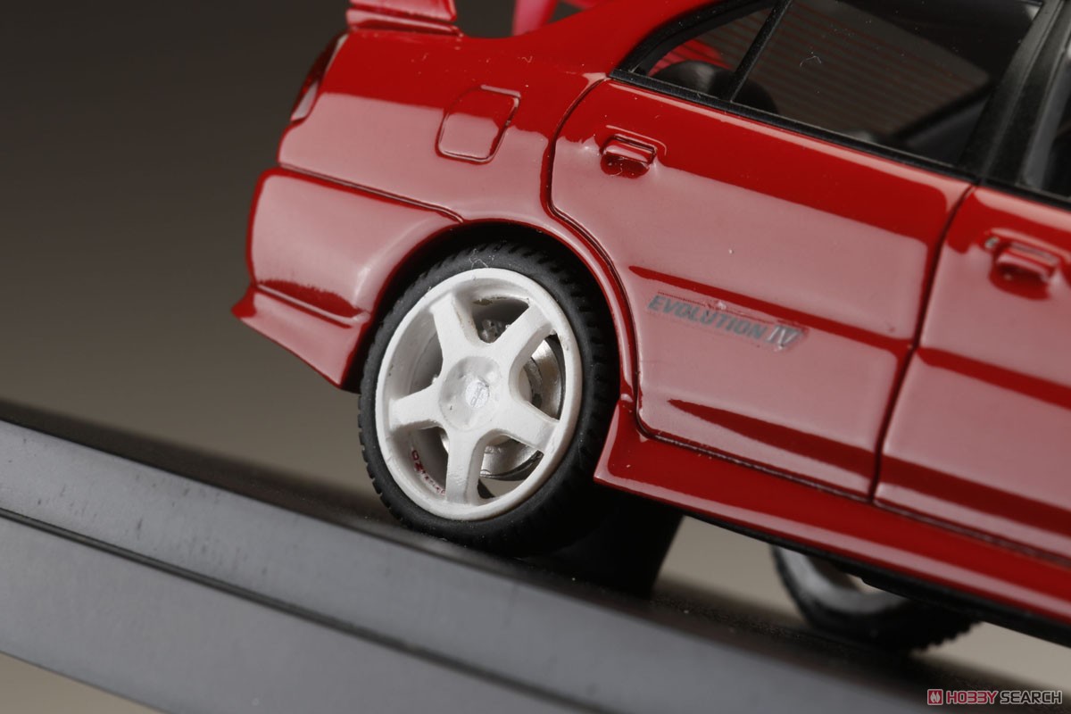 Mitsubishi Lancer GSR Evolution IV (CN9A) Custom Version Palmer Red (Diecast Car) Item picture5