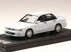 Mitsubishi Galant VR-4 (E39A) 1990 Sofia White (Diecast Car)
