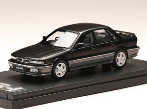 三菱 ギャラン VR-4 (E39A) 1990 カスタムバージョン ランプブラック/シャトーシルバー 2トーン (ミニカー)