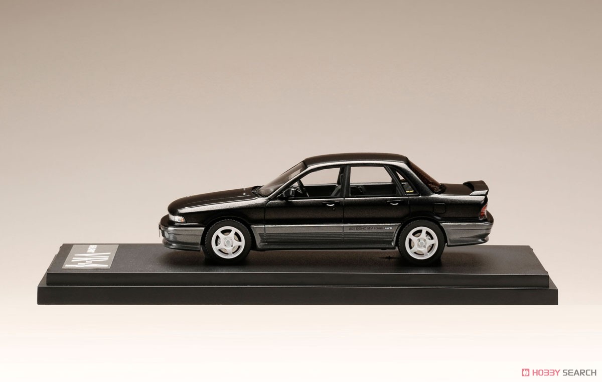 Mitsubishi Galant VR-4 (E39A) 1990 Custom Version Lamp Black / Chateau Silver 2 Tone (Diecast Car) Item picture2