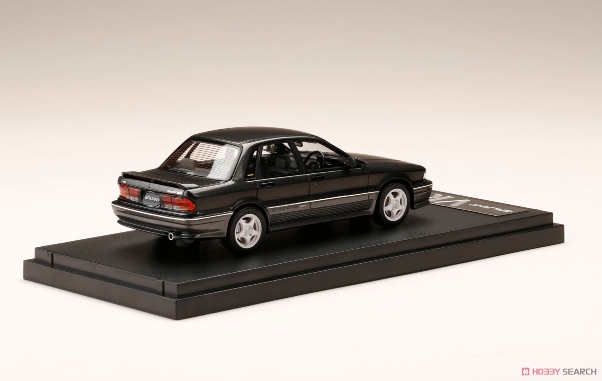 Mitsubishi Galant VR-4 (E39A) 1990 Custom Version Lamp Black / Chateau Silver 2 Tone (Diecast Car) Item picture3