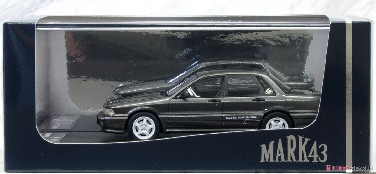 Mitsubishi Galant VR-4 (E39A) 1990 Custom Version Chateau Silver (Diecast Car) Package1