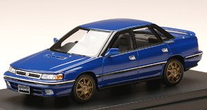 スバルレガシイ RS (B5) カスタムバージョン スポーツブルー(カスタムカラー) (ミニカー)