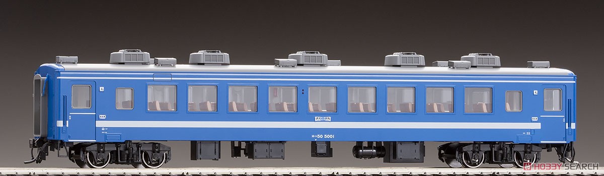 16番(HO) JR 50-5000系客車 セット (4両セット) (鉄道模型) 商品画像9