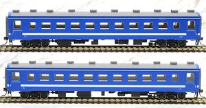 1/80(HO) [Limited Edition] J.R. Series 50 Type 51 Passenger Cars (`Kaikyo` Color) Set (2-Car Set) (Model Train)