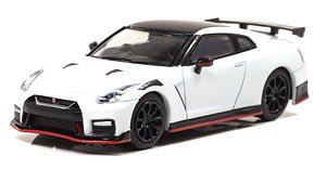 日産 GT-R NISMO (R35) 2020 Brilliant White Pearl (ミニカー)