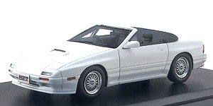 MAZDA RX-7 CABRIOLET (1989) クリスタルホワイト (ミニカー)