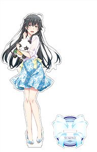 My Teen Romantic Comedy Snafu Fin Acrylic Figure M Yukino Yukinoshita Floral Pattern (Anime Toy)