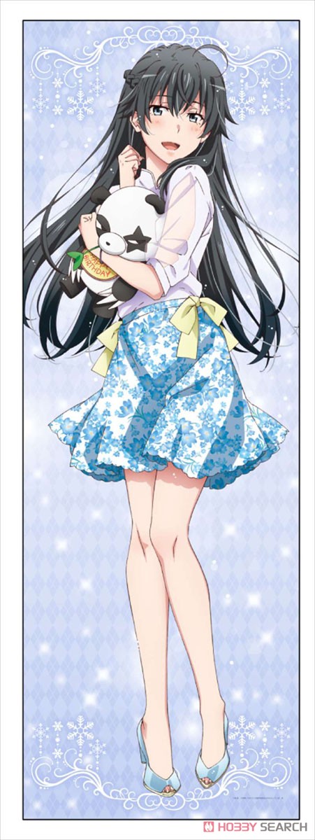 My Teen Romantic Comedy Snafu Fin Life-size Tapestry Yukino Yukinoshita Floral Pattern (Anime Toy) Item picture1