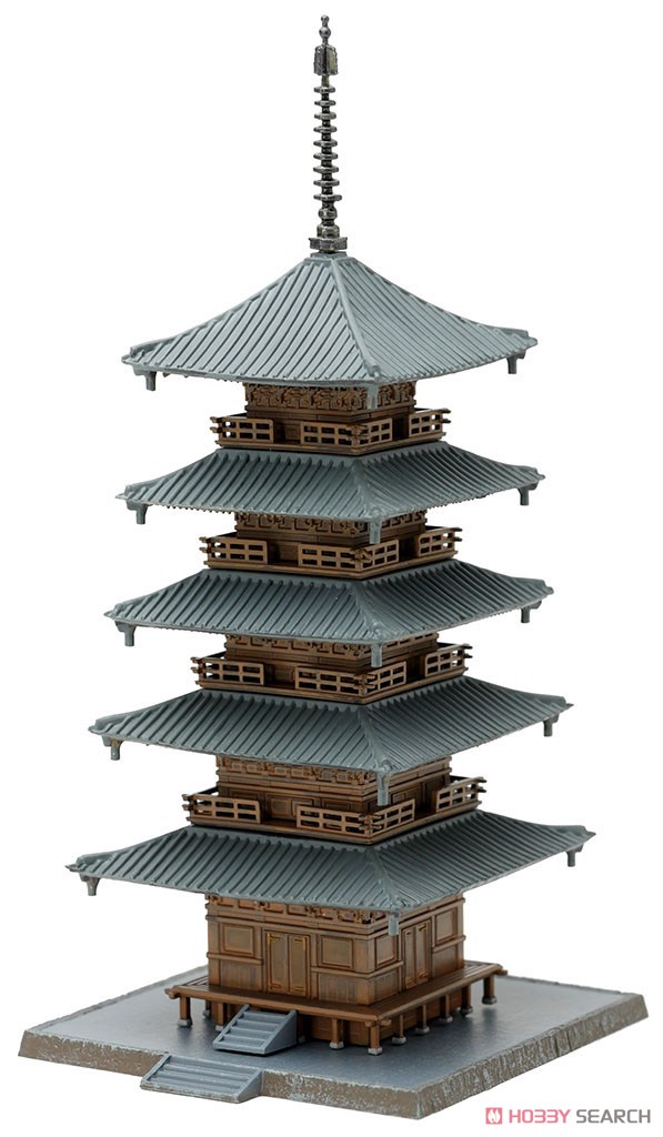 The Building Collection 030-4 Japanese Temple C4 (Five-story Stupa) (Model Train) Item picture1