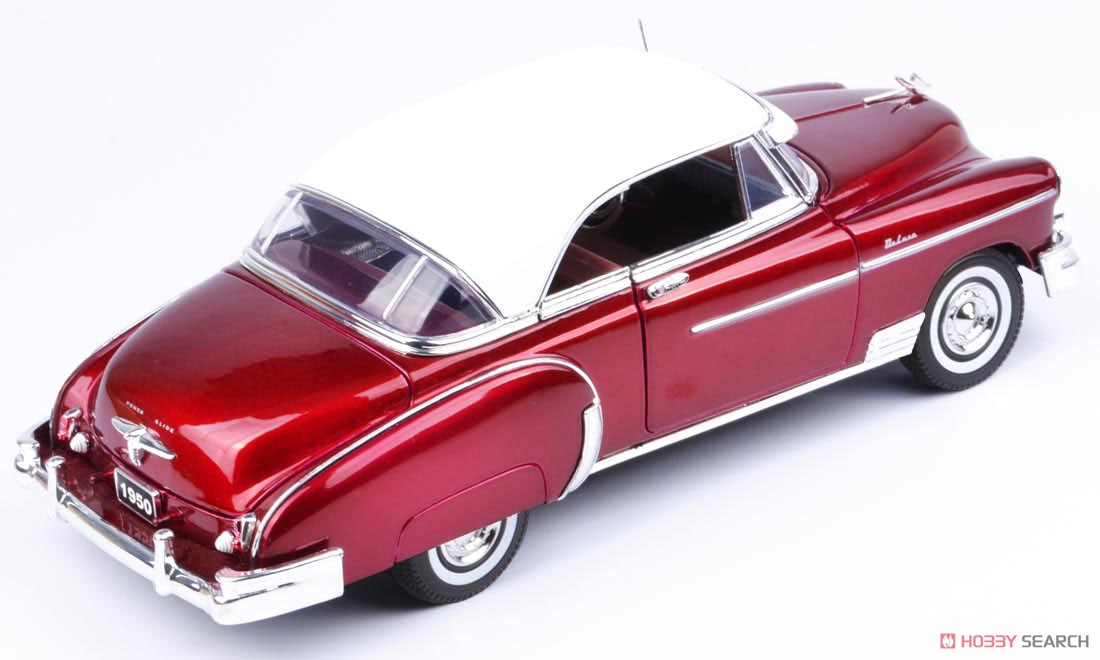 1950 Chevy Bel Air (White/Red) (Diecast Car) Item picture3
