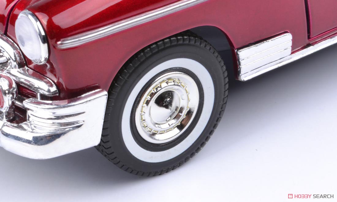 1950 Chevy Bel Air (White/Red) (Diecast Car) Item picture5