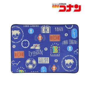 Detective Conan Conan Edogawa Motif Pattern Blanket (Anime Toy)