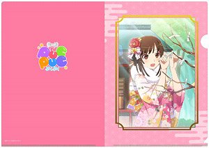 Monogatari Series Puku Puku Nadeko Sengoku (Kamisama ha Kanaeruigai Naindayo) A4 Clear File (Anime Toy)