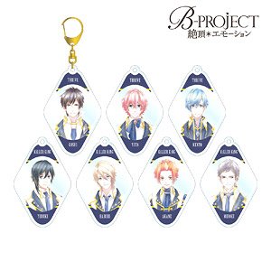 B-PROJECT ～絶頂＊エモーション～ トレーディング Ani-Art アクリルキーホルダー Vol.2 Ver.B (7個セット) (キャラクターグッズ)