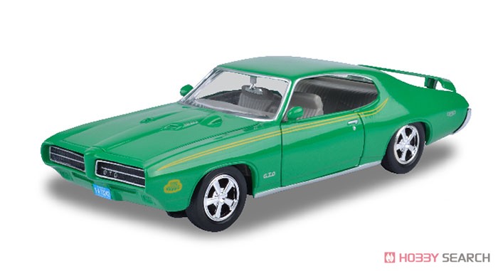 1969 Pontiac GTO Judge (Green) (Diecast Car) Item picture1