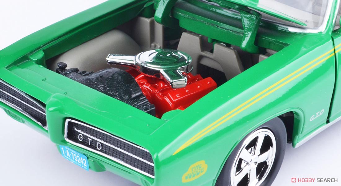 1969 Pontiac GTO Judge (Green) (Diecast Car) Item picture4