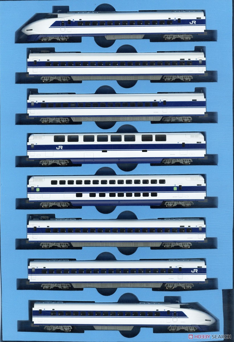 新幹線 100系9000番台 (X1編成) 大型JRマーク付 (基本・8両セット) (鉄道模型) 商品画像1