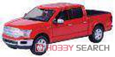 2019 Ford F-150 Lariat Crew (Red) (ミニカー) 商品画像1