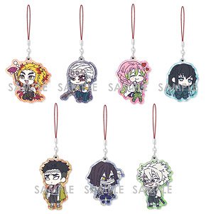 Demon Slayer: Kimetsu no Yaiba Pearl Acrylic Collection Vol.2 (Set of 7) (Anime Toy)