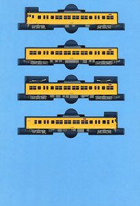 115系3000番台 濃黄色 クーラー交換車 (4両セット) (鉄道模型)