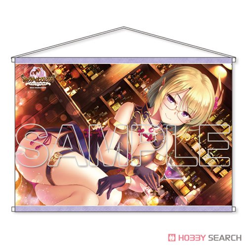 [Iris Mysteria!] Drink at Claire and the Bar Double Suede Tapestry (Anime Toy) Item picture1