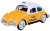 Volkswagen Beetl Taxi (White/Yellow) (ミニカー) 商品画像1